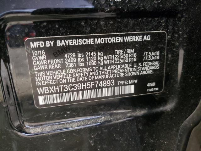 WBXHT3C39H5F74893 BMW X1 Xdrive28i