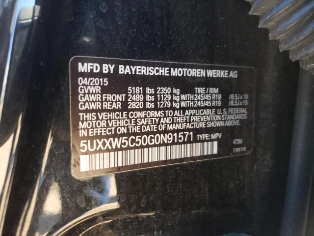 5UXXW5C50G0N91571 BMW X4 Xdrive35i