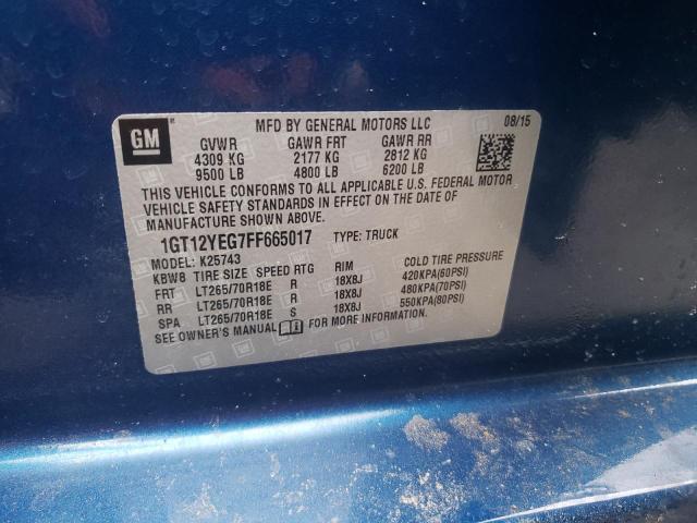 1GT12YEG7FF665017 GMC Sierra K2500 Sle