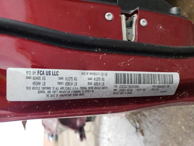 2C3CDXCT5KH572054 Dodge CHARGER R/T