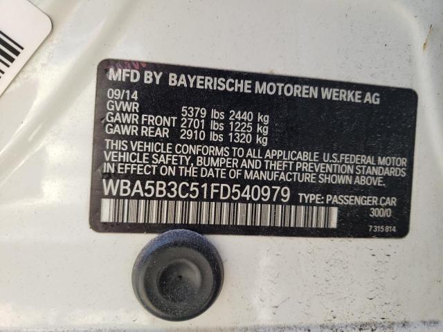 WBA5B3C51FD540979 BMW 535 XI