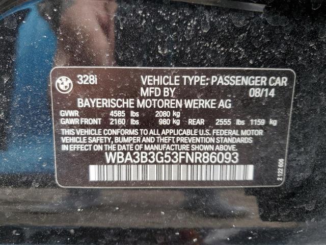 WBA3B3G53FNR86093 BMW 328 XI