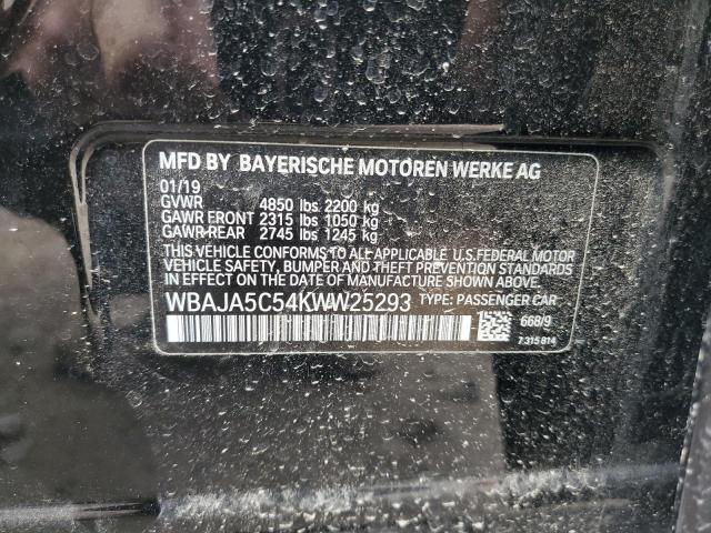 WBAJA5C54KWW25293 BMW 530 I