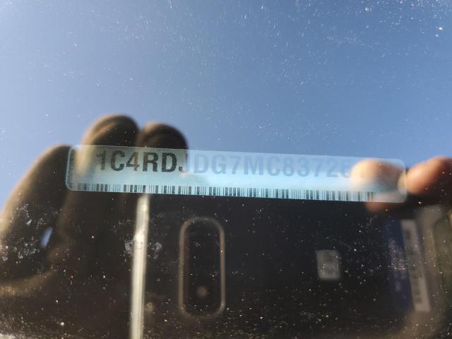 1C4RDJDG7MC837261 Dodge DURANGO GT