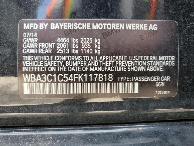 WBA3C1C54FK117818 BMW 328 I Sulev