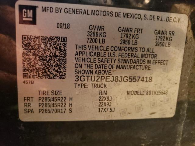 3GTU2PEJ8JG557418 GMC Sierra K1500 Denali