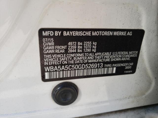 WBA5A5C50GD526913 BMW 528 I
