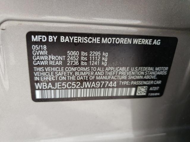 WBAJE5C52JWA97744 BMW 540 I