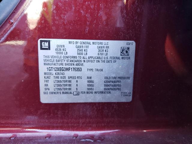 1GT12XEG3HF176353 GMC Sierra K3500 Slt