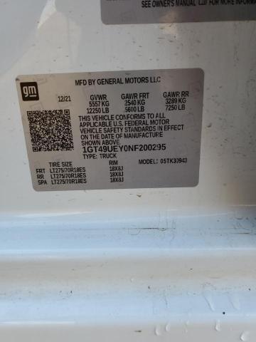 1GT49UEY0NF200295 GMC Sierra K3500 Slt