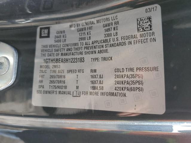 1GTH5BEA8H1223183 GMC Canyon
