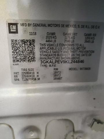 3GKALPEV9KL244846 GMC Terrain Slt
