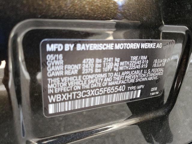 WBXHT3C3XG5F65540 BMW X1 Xdrive28i