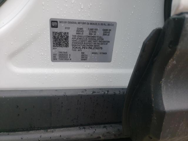 3GKALPEV7NL276375 GMC Terrain Slt