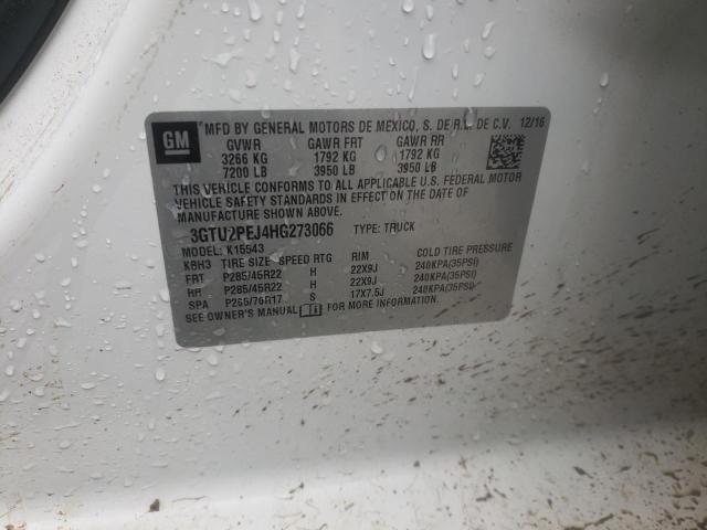 3GTU2PEJ4HG273066 GMC Sierra K1500 Denali