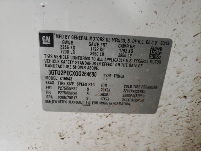 3GTU2PECXGG264680 GMC Sierra K1500 Denali