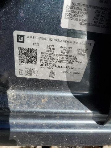 3GTP9CEK1LG392132 GMC Sierra K1500 Elevation