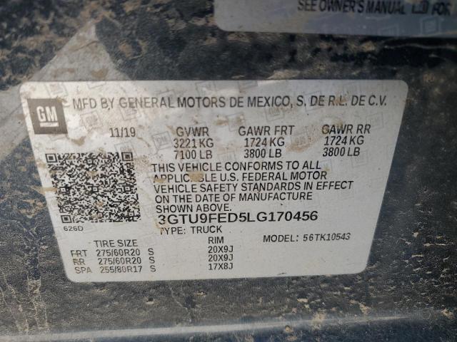 3GTU9FED5LG170456 GMC Sierra K1500 Denali