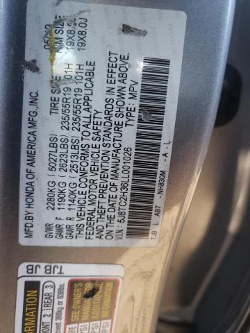 5J8TC2H36LL001026 Acura RDX
