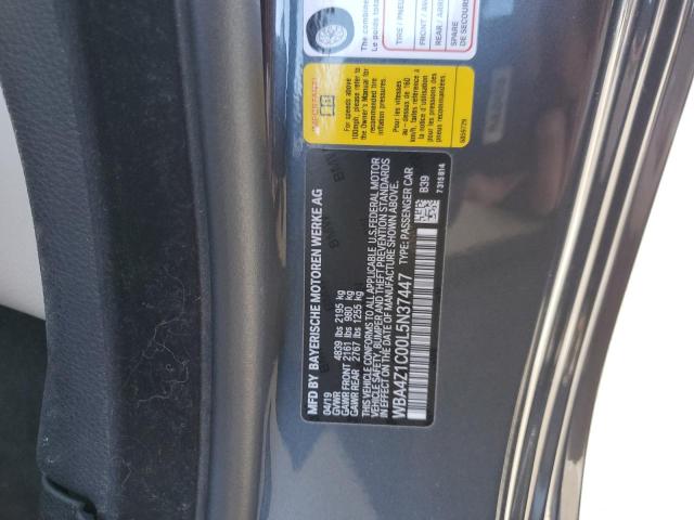 WBA4Z1C00L5N37447 BMW 430I