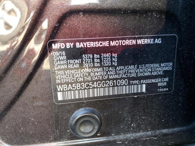 WBA5B3C54GG261090 BMW 535 XI
