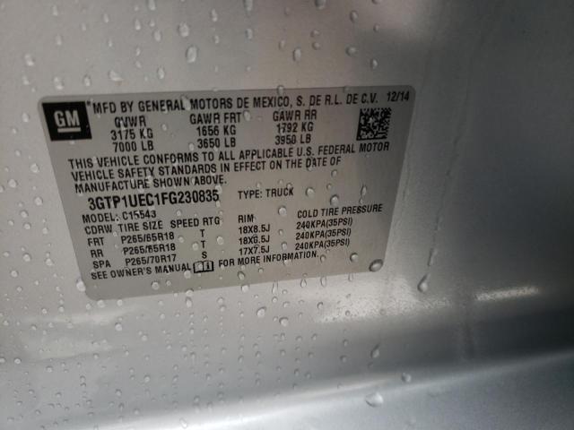 3GTP1UEC1FG230835 GMC Sierra C1500 Sle