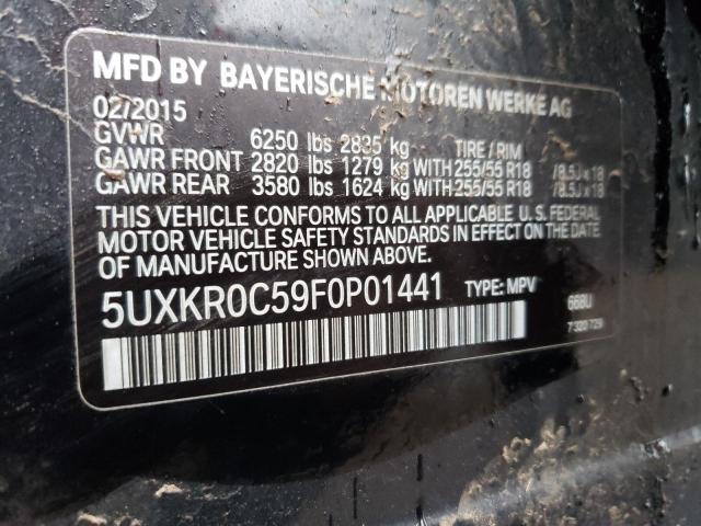 5UXKR0C59F0P01441 BMW X5 Xdrive35i