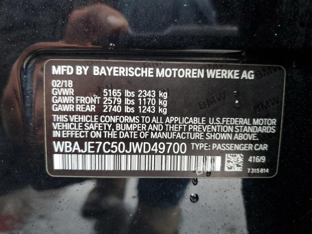 WBAJE7C50JWD49700 BMW 540 XI