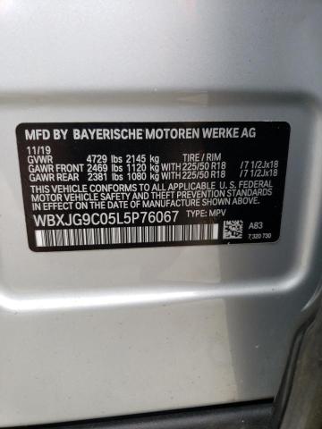 WBXJG9C05L5P76067 BMW X1 Xdrive28i