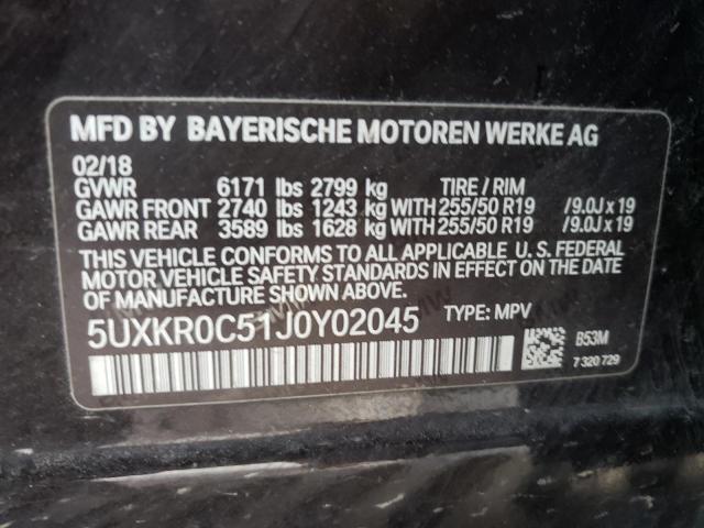 5UXKR0C51J0Y02045 BMW X5 Xdrive35i