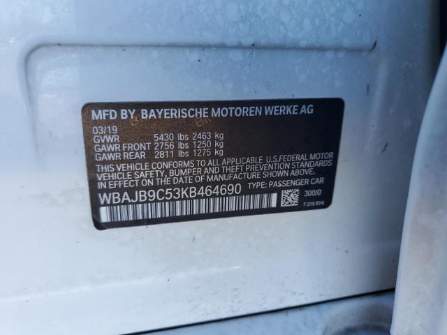 WBAJB9C53KB464690 BMW M550xi