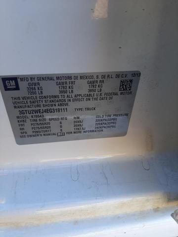 3GTU2WEJ4EG318111 GMC Sierra K1500 Denali