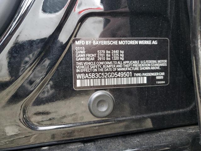 WBA5B3C52GD549501 BMW 535 XI