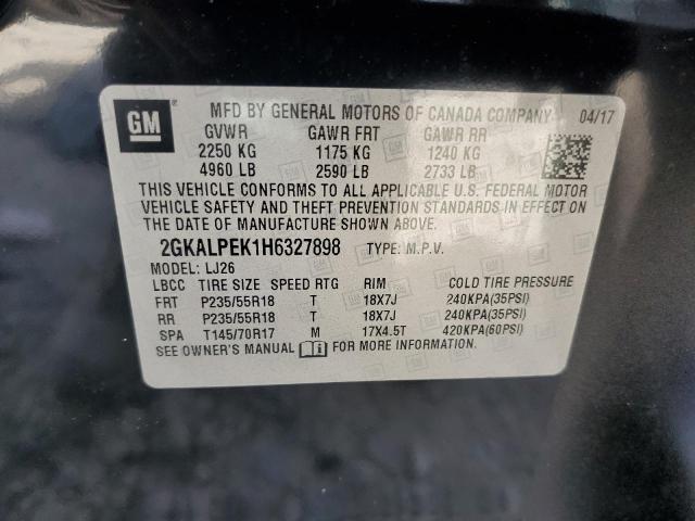 2GKALPEK1H6327898 GMC Terrain Slt