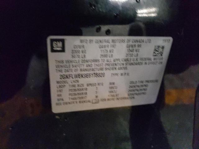 2GKFLWEK9E6175820 GMC Terrain Sle