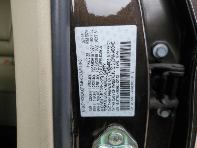 5J8TB4H30HL012142 Acura RDX