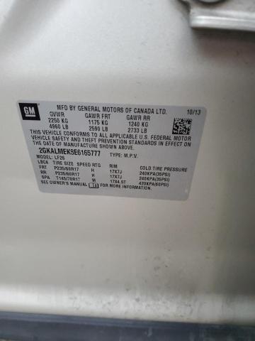 2GKALMEK8E6165777 GMC Terrain Sle