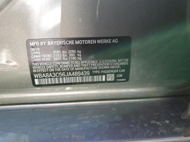 WBA8A3C56JA489439 BMW 320 XI