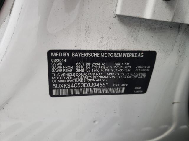 5UXKS4C53E0J94661 BMW X5 Xdrive35d