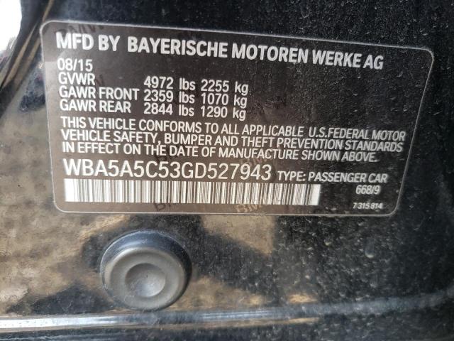 WBA5A5C53GD527943 BMW 528 I