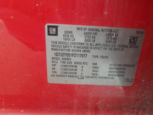 1GT22YE81FZ117977 GMC Sierra K2500 Sle