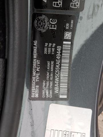 WBA4W5C55KAE49448 BMW 430xi