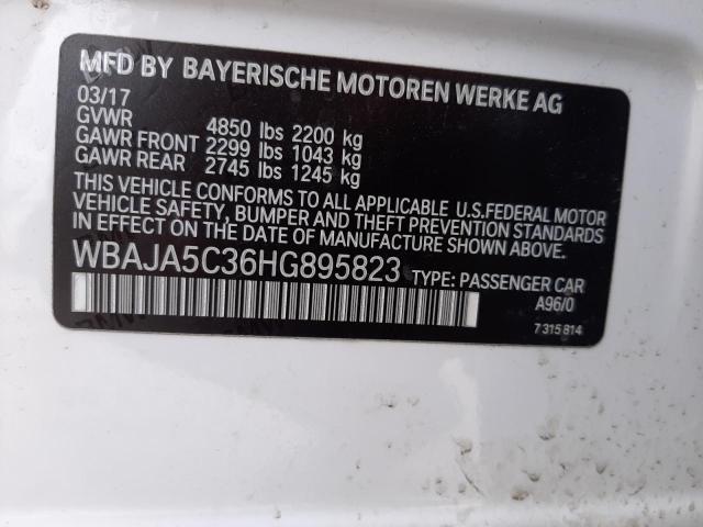 WBAJA5C36HG895823 BMW 530 I