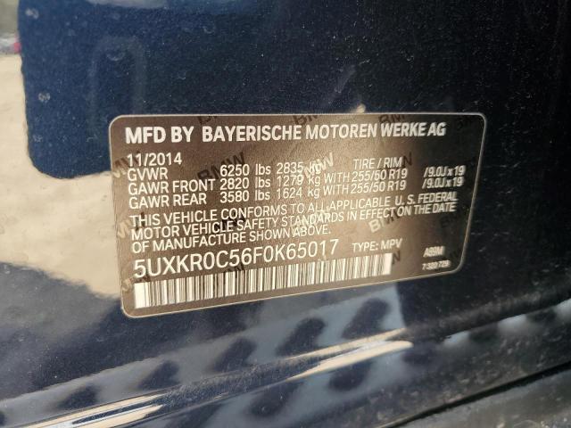 5UXKR0C56F0K65017 BMW X5 Xdrive35i