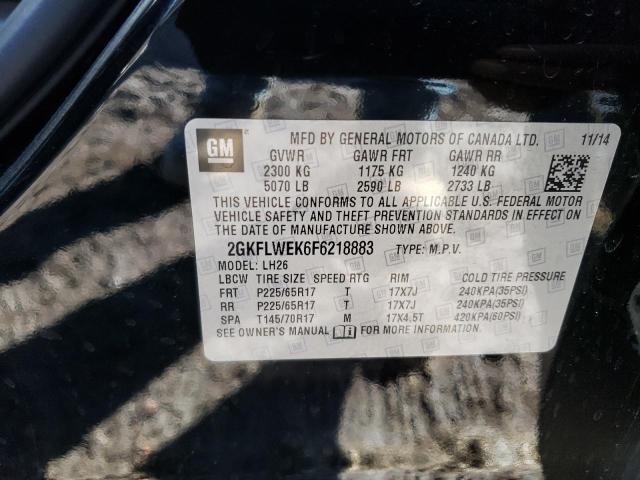 2GKFLWEK6F6218883 GMC Terrain Sle
