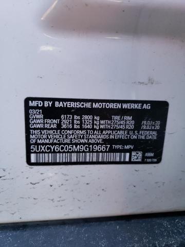 5UXCY6C05M9G19667 BMW X6 Xdrive40i