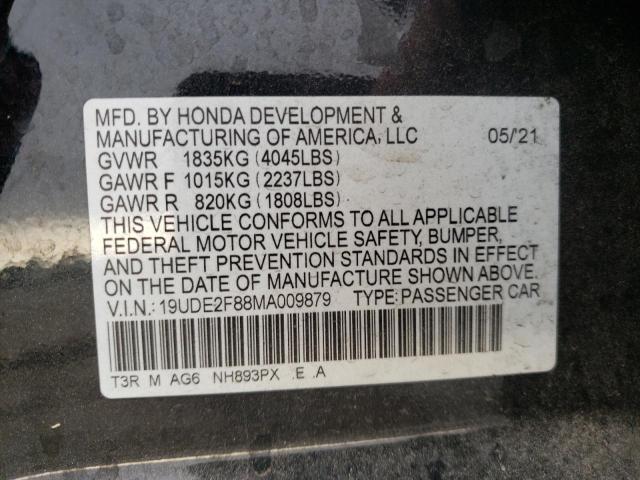 19UDE2F88MA009879 Acura Ilx Premium A-spec