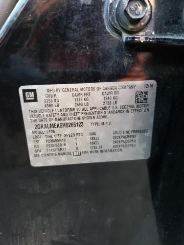 2GKALMEK6H6265123 GMC Terrain Sle