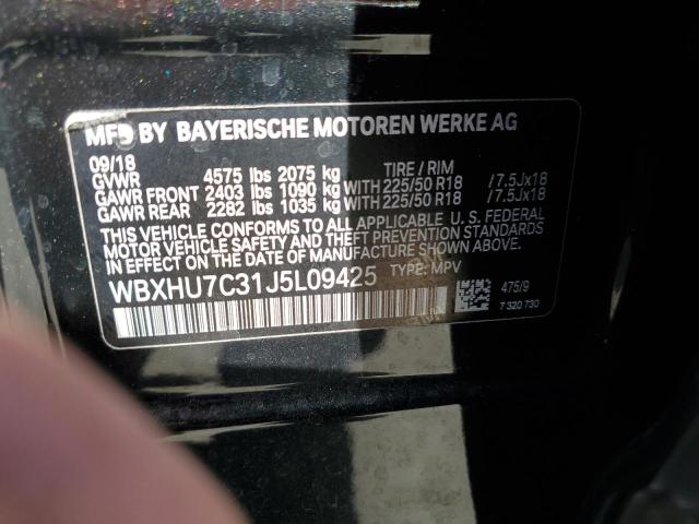 WBXHU7C31J5L09425 BMW X1 Sdrive28i