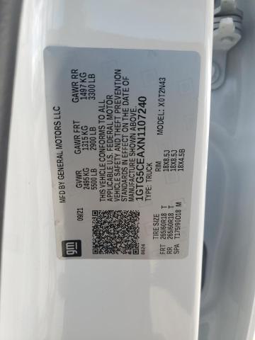 1GTG5CEAXN1107240 GMC Canyon Elevation